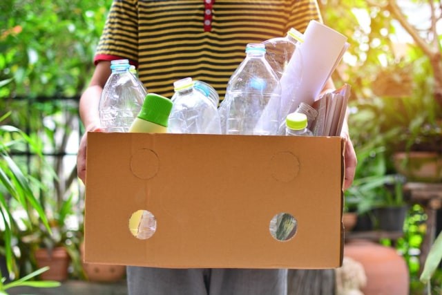 Kerajinan dari Limbah Plastik: Vas Bunga Gantung hingga Celengan Anak (72494)