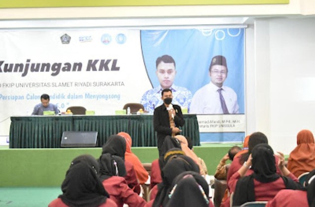 Pemaparan materi KKL prodi PGSD Unisri Surakarta di Unisula Semarang