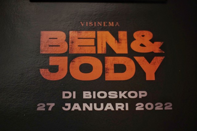 Press junket film Ben and Jody. Foto: Jamal Ramadhan/kumparan