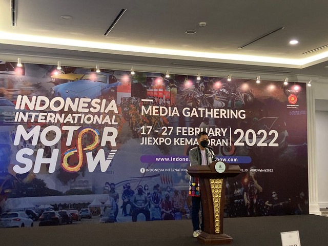 Presiden Direktur PT Dyandra Promosindo, Hendra Noor Saleh pada saat Media Gathering IIMS 2022, Jumat (14/1/2022) Foto: dok. Muhammad Haldin Fadhila/kumparan