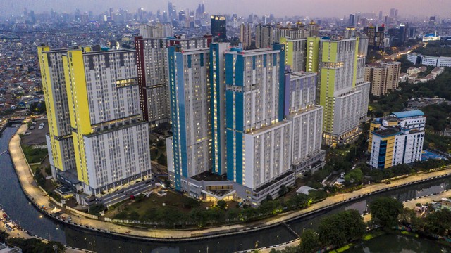 Suasana Rumah Sakit Darurat COVID-19 (RSDC) Wisma Atlet di Kemayoran, Jakarta Foto: ANTARA FOTO/Muhammad Adimaja