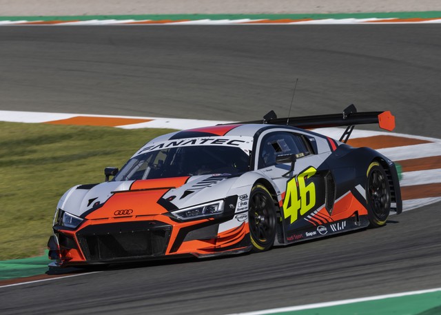 Audi R8 LMS Valentino Rossi. Foto: dok. W Racing Team