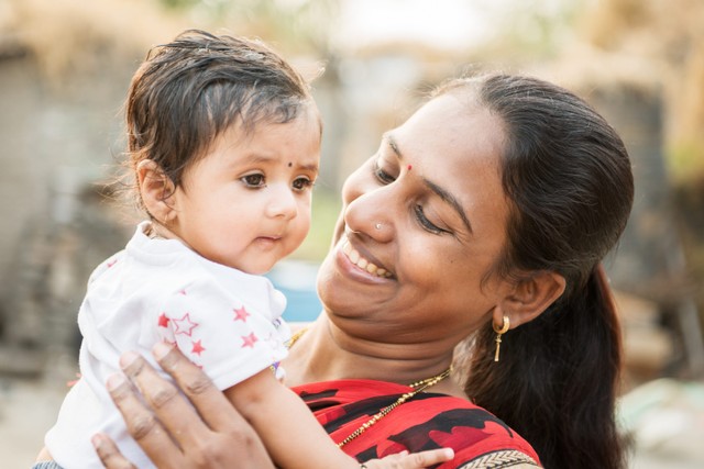 Ilustrasi desa atau penduduk desa di India. Foto: Tukaram.Karve/shutterstock