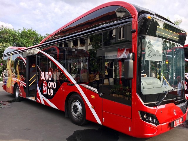 36 kendaraan baru sebagai feeder dipersiapkan untuk menghubungkan penumpang dari tempat tinggal dengan halte yang terintegrasi Suroboyo Bus maupun buy the service (BTS). Foto: Dok. Basra
