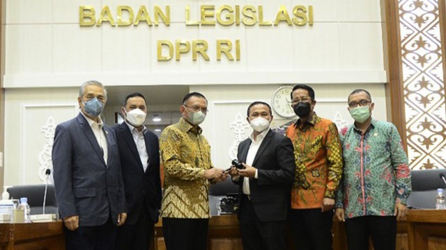 Penetapan Abdul Wahid Fraksi PKB sebagai Wakil Ketua Baleg, Senin (17/1).  Foto: DPR RI