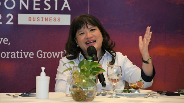 Wakil Ketua Umum Kadin yang juga Ketua B20, kelompok engagement group bisnis di G20, Shinta Widjaja Kamdani. Foto: Dok. Kadin