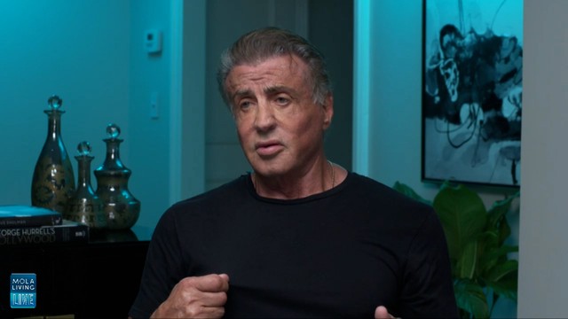 Sylvester Stallone di Mola Living Live. Foto: Mola TV