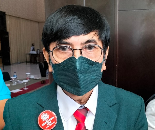 Ketua IDI KOta Cirebon Dr. Eidal Sanif.(Juan)
