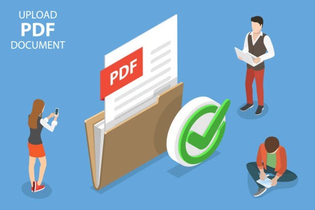 Ilustrasi file PDF yang bisa diubah menjadi format Word tanpa menggunakan aplikasi. Foto: Pixabay