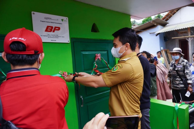 Pembangunan wakaf air untuk warga Jawa Barat ini dilakukan di empat titik wilayah yang tersebar di Kabupaten Bandung dan Kabupaten Cirebon. (Selasa, 25/01/2022). Dok. Dompet Dhuafa