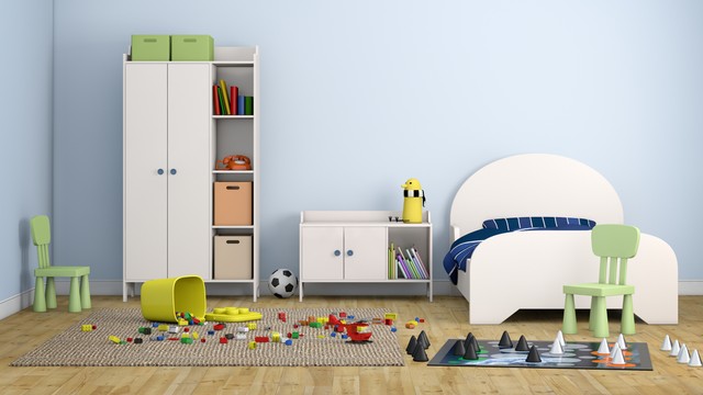 Ilustrasi kamar anak. Foto: hkeita/Shutterstock