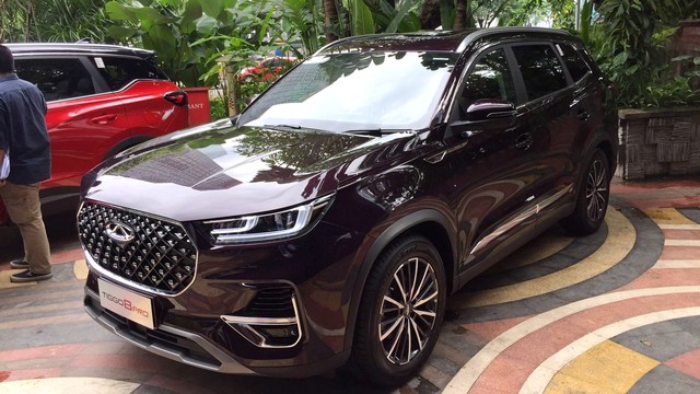 Eksterior Chery Tiggo 8 Pro. Foto: Muhammad Ikbal/kumparan
