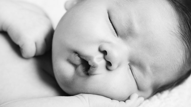 Ilustrasi penyebab bayi ngorok saat tidur. Foto: Pixabay