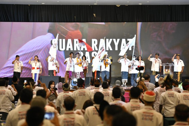 Relawan Sahabat Ganjar mengadakan Rakernas pertama bersama seluruh perwakilan DPW dari 34 provinsi se-Indonesia di Hotel Sanur, Bali, Sabtu (29/1/2022). Foto: Dok. Sahabat Ganjar