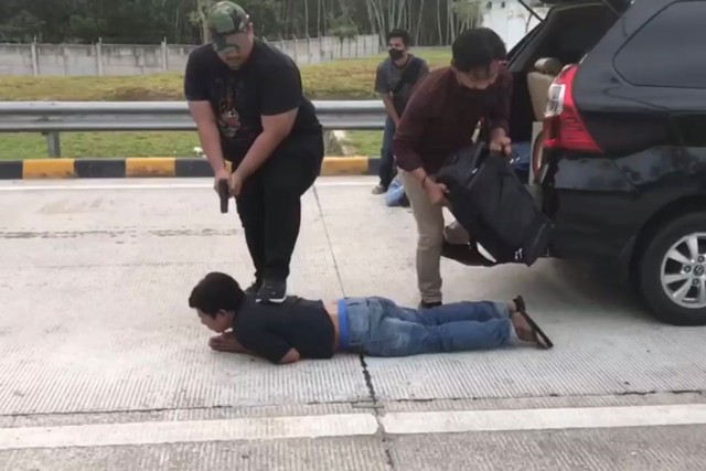 Polisi gagalkan pengiriman 15 kg sabu di Mesuji, Lampung, Sabtu (29/1/2022) | Foto: ist