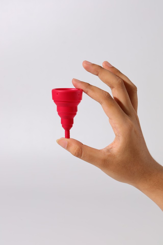 Girlfriend Menstrual cup Filmore ukuran regular. Foto: Filmore