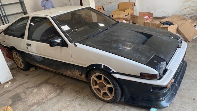 Toyota AE86 Trueno yang dilelang oleh negara. Foto: Dirjen Kekayaan Negara