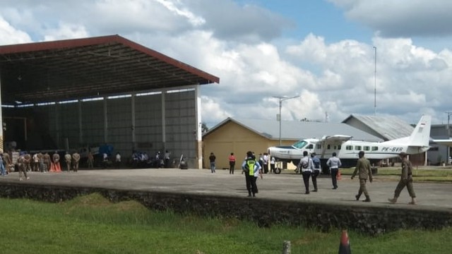 Susiair diusir paksa dari Hangar di Malinau, Rabu (2/2/2022). Foto: Dok. Istimewa