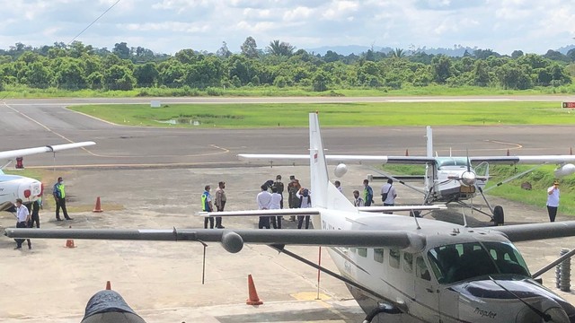 Susiair diusir paksa dari Hangar di Malinau, Rabu (2/2/2022). Foto: Dok. Istimewa