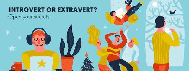 Ilustrasi Introvert dan Extrovert (Sumber:Shutterstock)