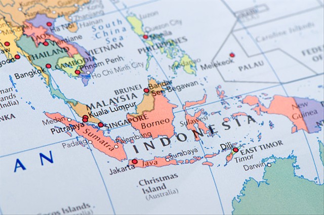 Peta Indonesia. Foto: Istock