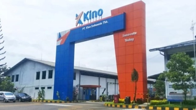 Salah satu pabrik PT Kino Indonesia, Tbk. Foto: PT Kino Indonesia Tbk