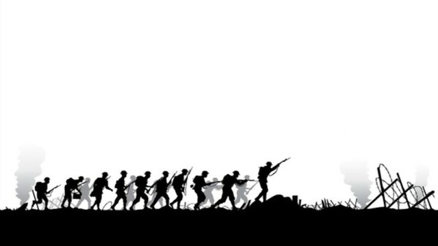 Sumber Ilustrasi : https://www.shutterstock.com/image-vector/soldiers-fighting-war-173362601