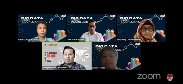 Webinar "Big Data for Indonesian Society" oleh PPI Dunia