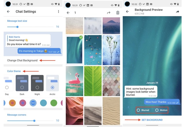 Cara Mengganti Tema Telegram dengan Berbagai Pilihan