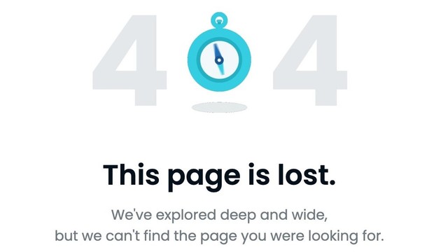 Error 404 Page Not Found di OpenSea. Foto: Screenshot OpenSea