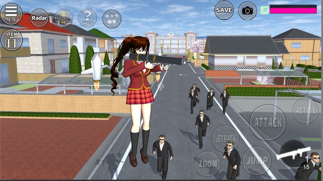 Ilustrasi Sakura School Simulator. Foto: Garusof