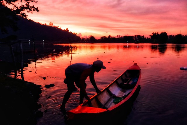 Pesona alam di Ujong Seuden. Foto: Ahmad Ariska/acehkini