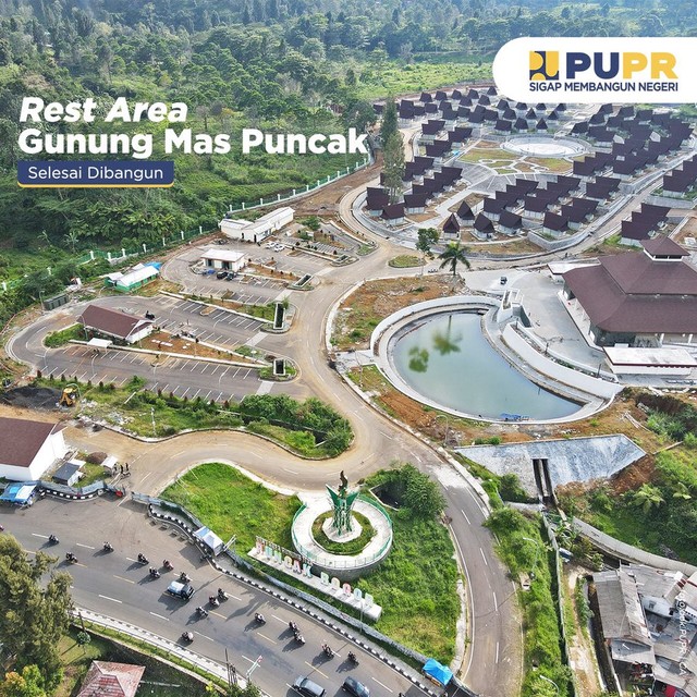 Ada Rest Area Di Puncak Yang Bisa Tampung 516 Usaha Mikro, Ini ...