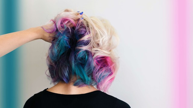 Ilustrasi rambut ombre. Foto: Focus and Blur/Shutterstock