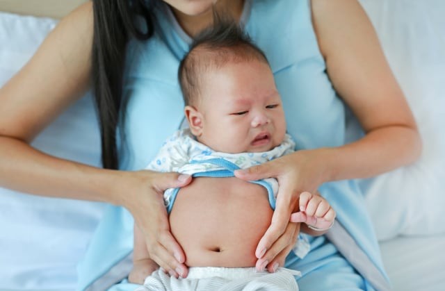 Ilustrasi BAB pada bayi tidak lancar. Foto: Shutterstock