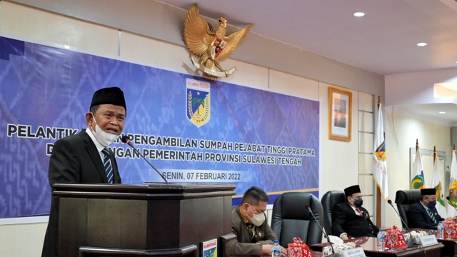 Gubernur Sulawesi Tengah Rusdy Mastura. Foto: Pemprov Sulteng