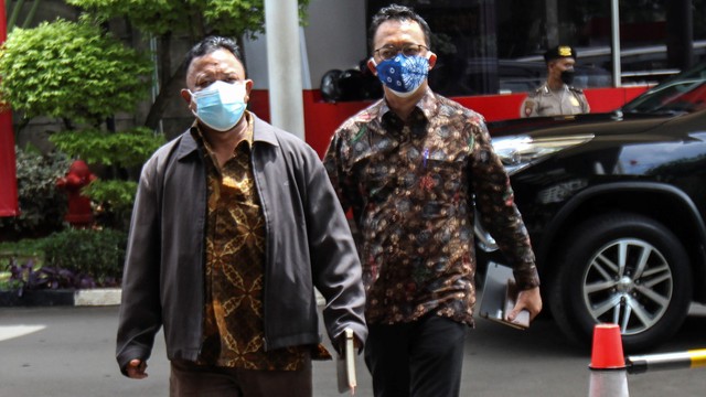 Choirul Anam dan Beka Ulung Hapsara. Foto: Asprilla Dwi Adha/Antara