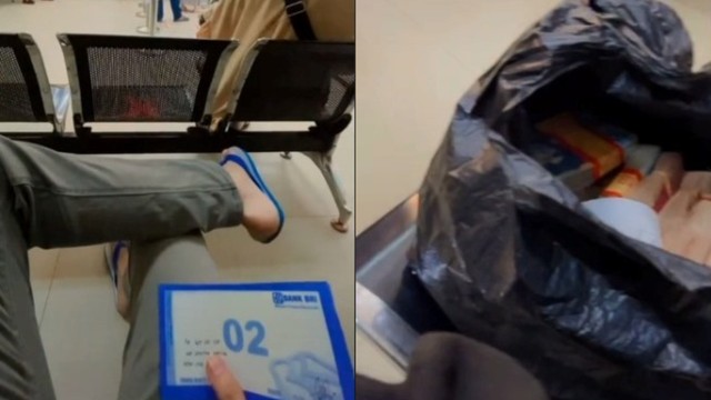 Viral pria pengangguran dan bersandal jepit setor uang Rp300 juta ke bank langsung disentil Ditjen Pajak RI. (Foto: TikTok/@adesaputra_asp).