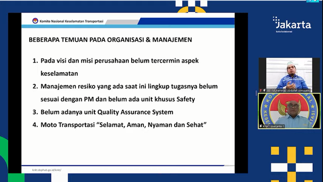 KNKT Minta Transjakarta Bentuk Unit Safety Dan Quality Assurance System ...