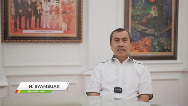 Video pembukaan KKDN FKN Unhan RI oleh Gubernur Riau Sumber foto (Dokumentasi Pribadi)