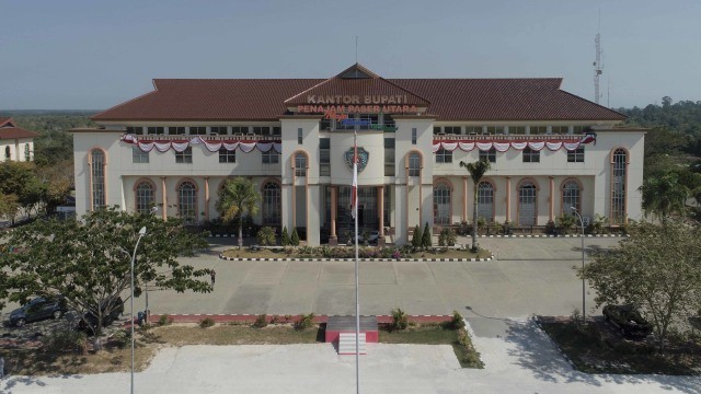 Kantor Bupati Penajam Paser Utara, Kalimantan Timur. Foto: Faiz Zulfikar/kumparan