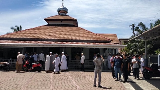 Musala Jabir Al-Ka'biy dilarang salat Jumat. Foto: Siti Aisyah/acehkini