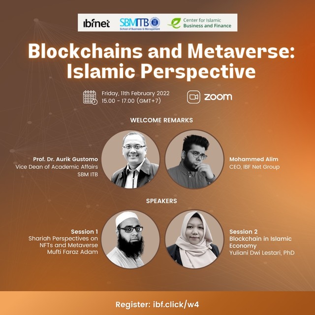  Blockchains and Metaverse : Islamic Perspective, SBM ITB
