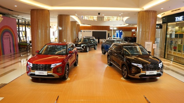 Pameran Hyundai Creta di Mal Palembang Icon, hingga 20 Februari 2022. Foto: Istimewa
