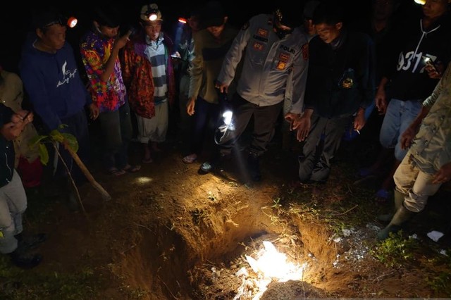 Lokasi penemuan mayat Jeki di Jangkat, Kabupaten Merangin. (Foto: Istimewa)