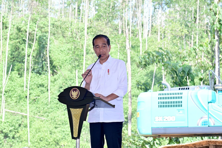 Jokowi Teken Perpres Atur Ganti Rugi Lahan Warga Terdampak Proyek IKN