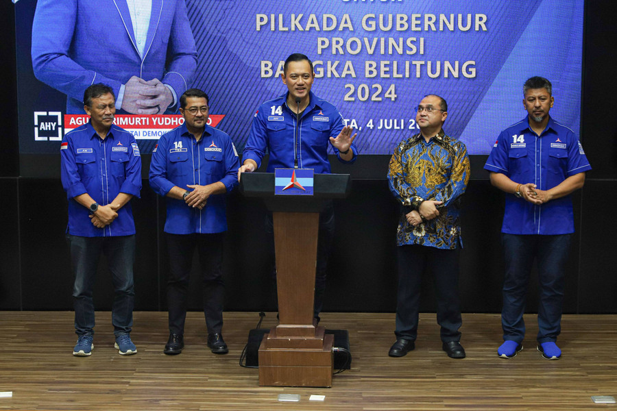 AHY Beberkan Alasan Demokrat Usung Petahana di Pilkada 2024 - kumparan.com