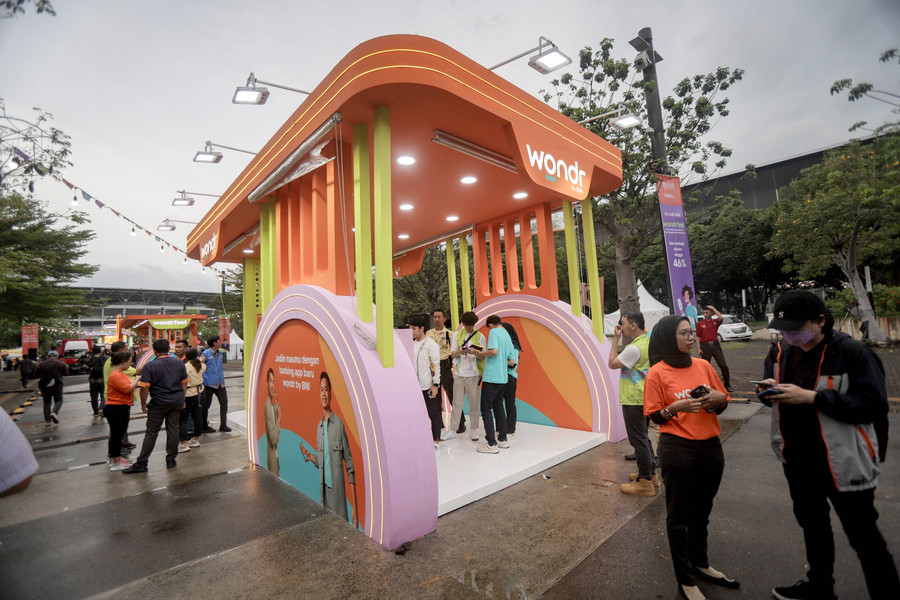 Semarak Kemeriahan Launching Aplikasi wondr by BNI di Gelora Bung Karno - kumparan.com