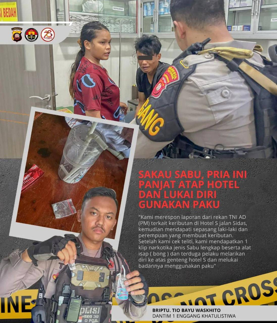 Sakau, Pemuda Panjat Atap Hotel di Pontianak - kumparan.com