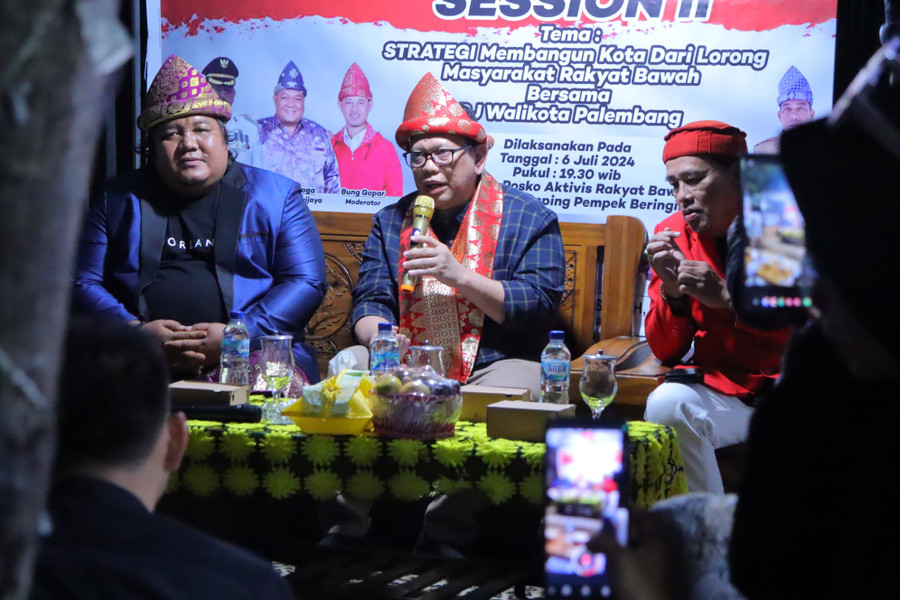 Bersama Raja Sriwijaya, Pj Wali Kota Palembang Serap Aspirasi Masyarakat - kumparan.com